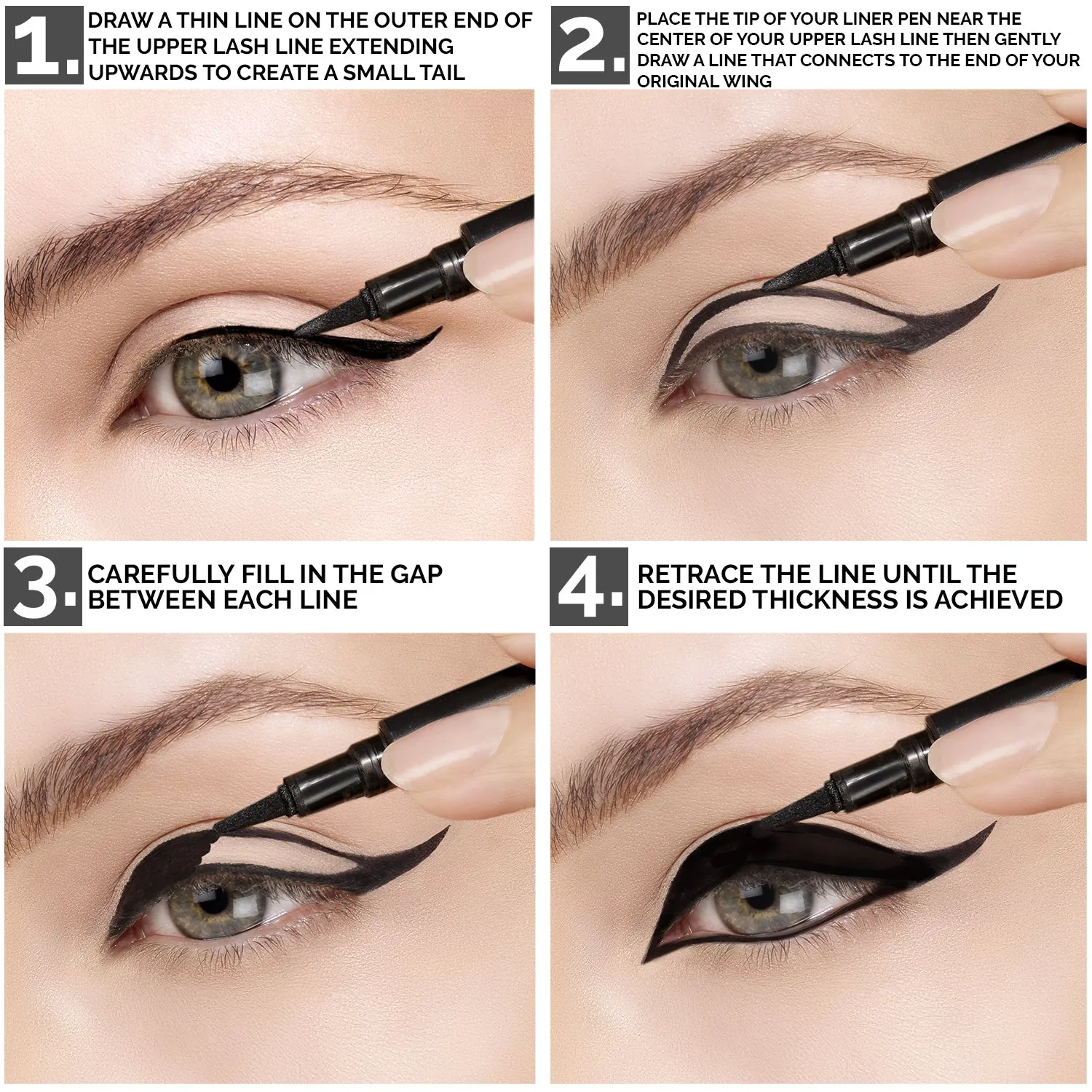 Aesthetica Waterproof Liquid Eye Liner Pen