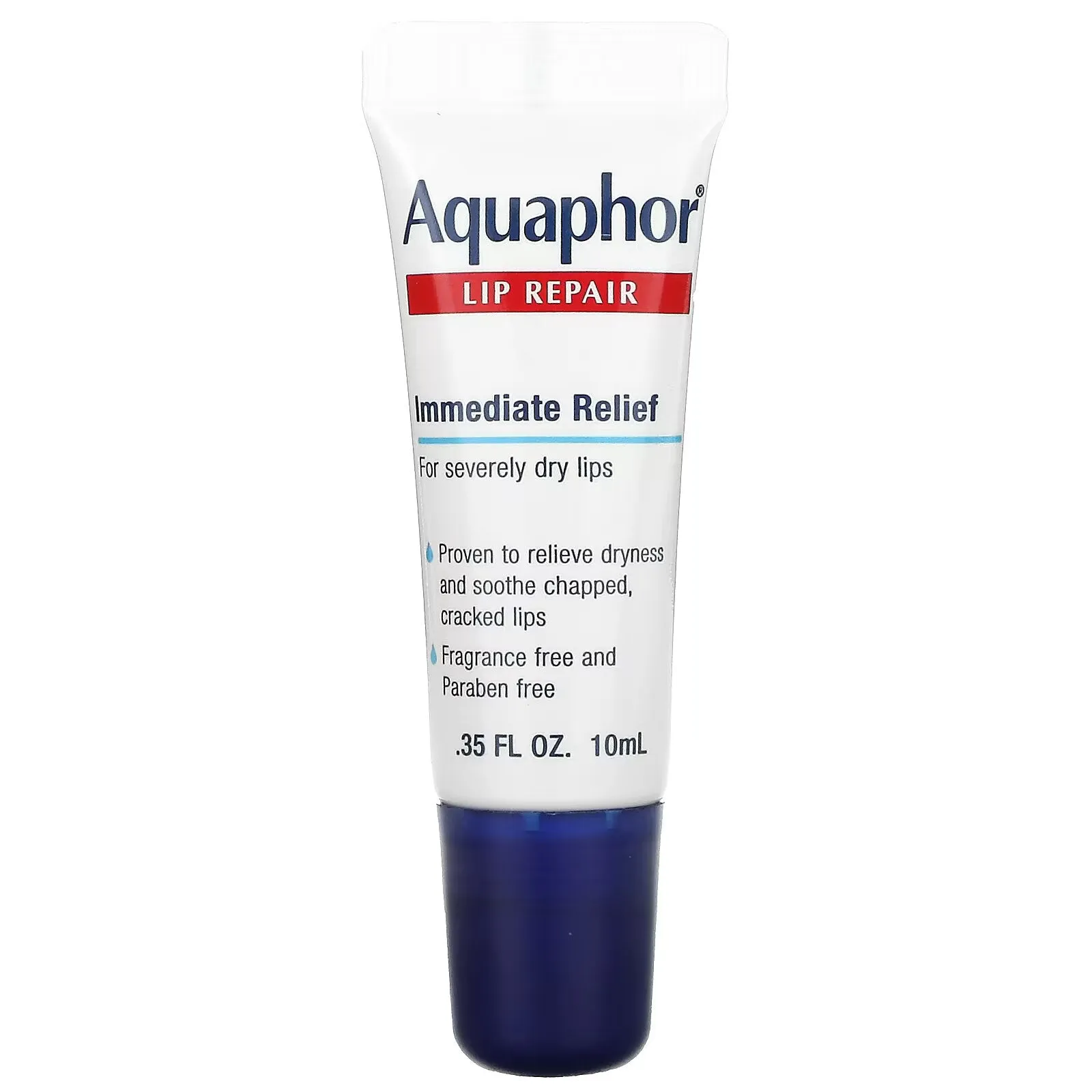 Aquaphor , Instant Repairing Lip Treatment Without Fragrance 10 ml (0.35 fl oz)