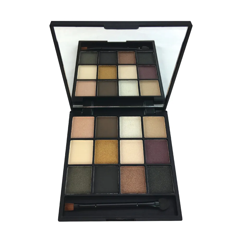 Body Collection 12 Colour Classic Eyeshadow Palette Natural Nudes - Rich Pigmented Long-Lasting Blendable Shades Professional Makeup