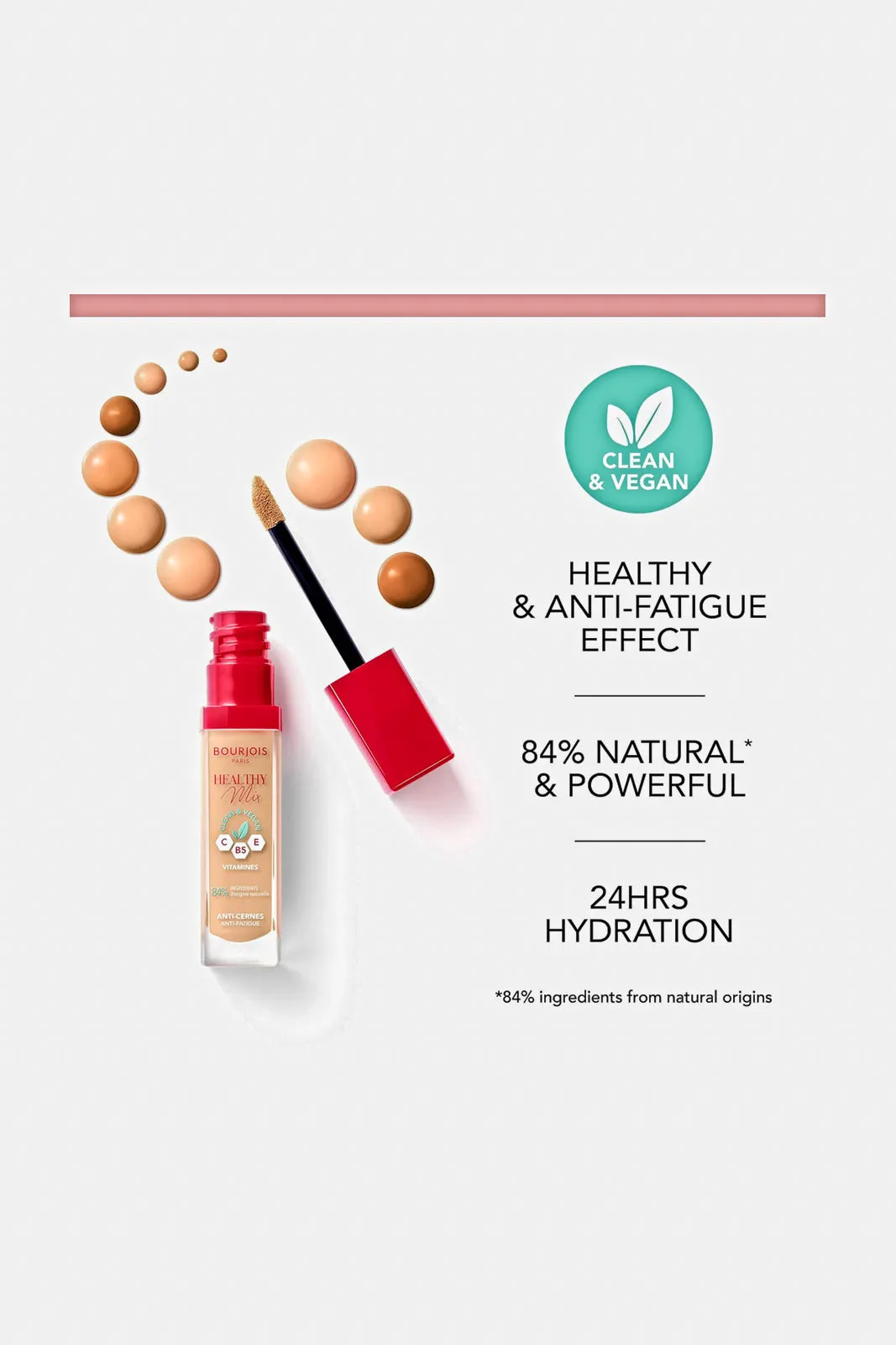 Bourjois Healthy Mix Clean Concealer 58 - Caramel