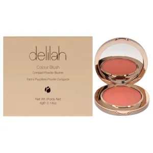 Colour Blush Compact Powder Blusher - Clementine by Delilah for Women - 0.14 oz Blush