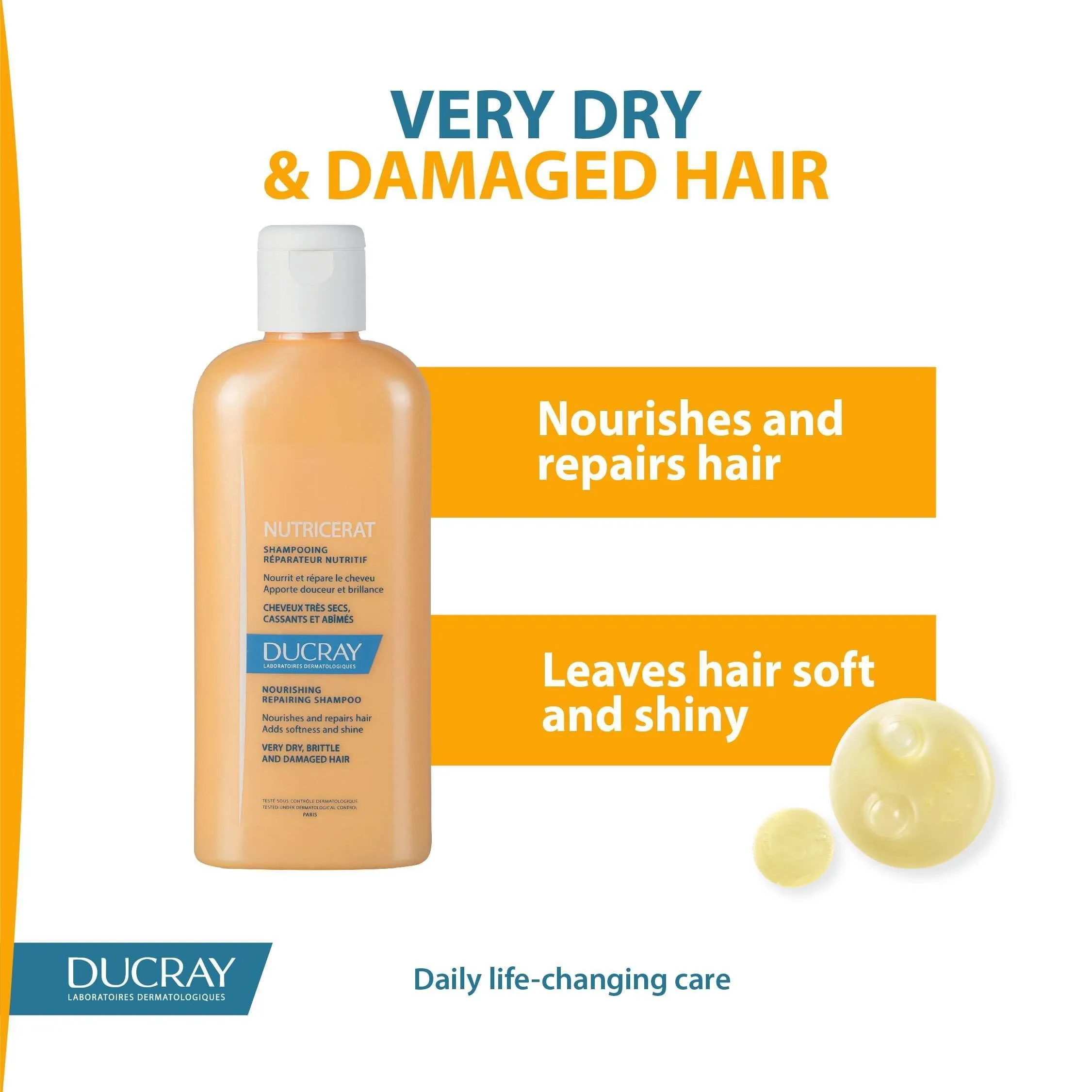 Ducray Nutricerat Nourishing Repairing Shampoo