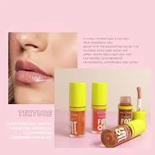 Huxia Beauty Pack Of 6 Lip gloss & Blush Matte Gloss Candies