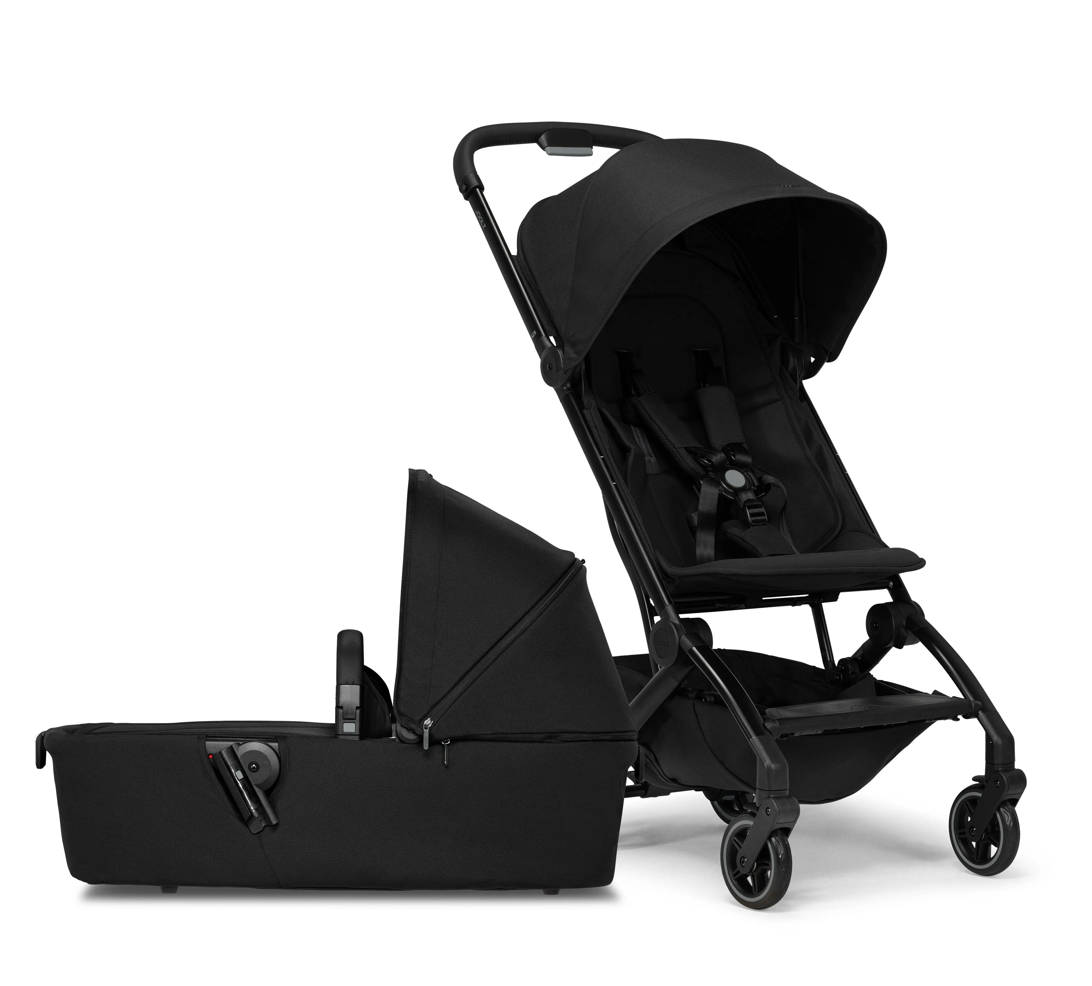 Joolz Aer  Classic Lightweight Compact Travel Stroller With Bassinet Bundle