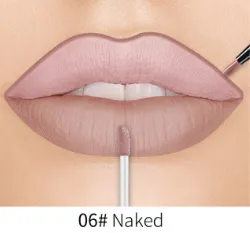 Lip Liner Matte Nonstick Cup Liquid Lipstick Double Lip Gloss Pen