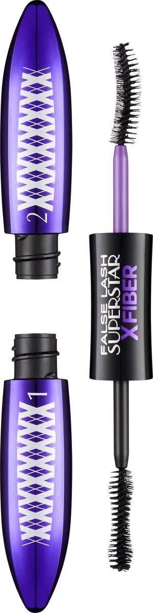 LOreal False Lash Superstar X-Fiber Mascara Xtreme Black