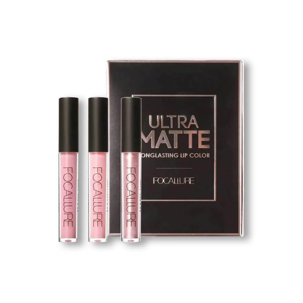 Matte Lipstick 3pcs Kit