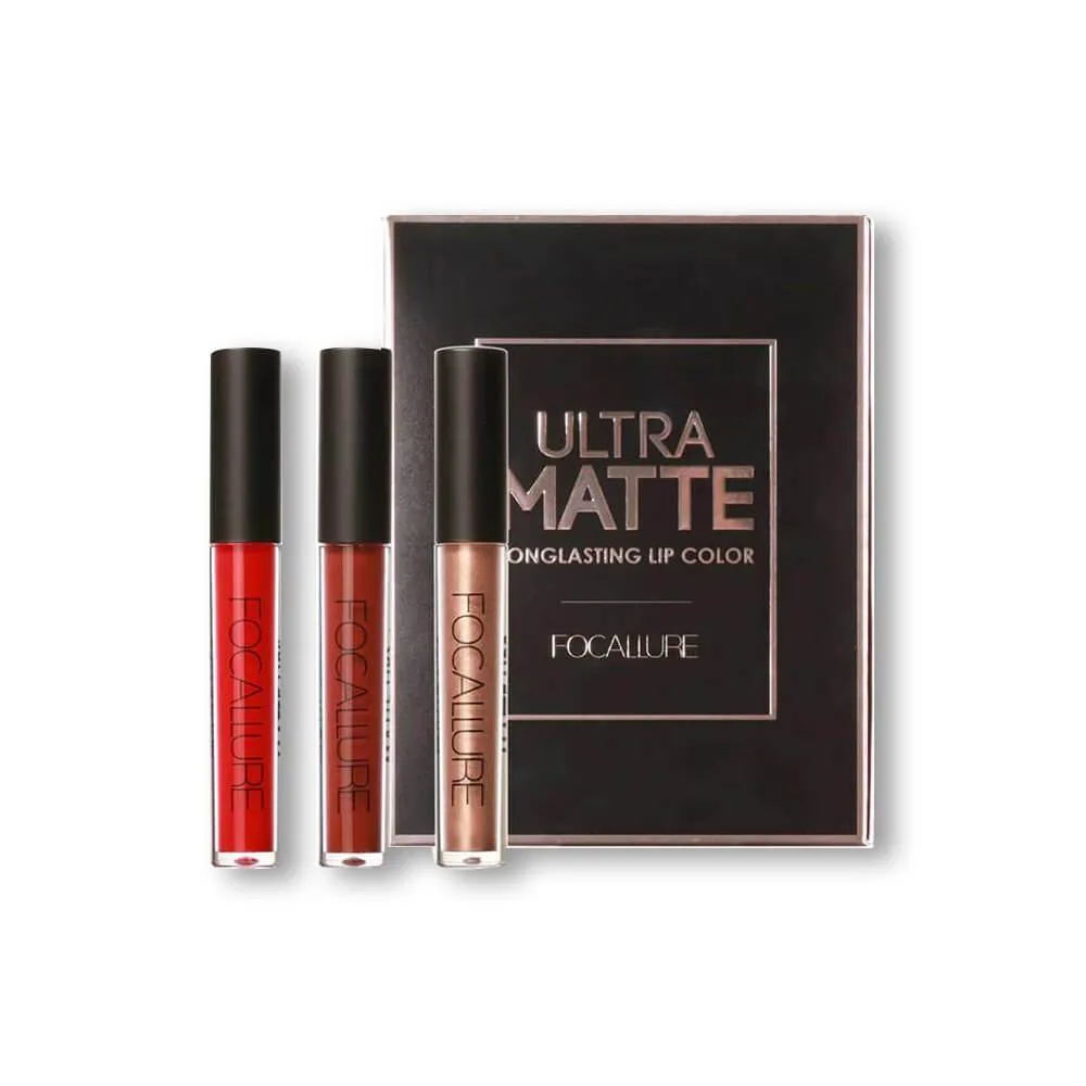 Matte Lipstick 3pcs Kit