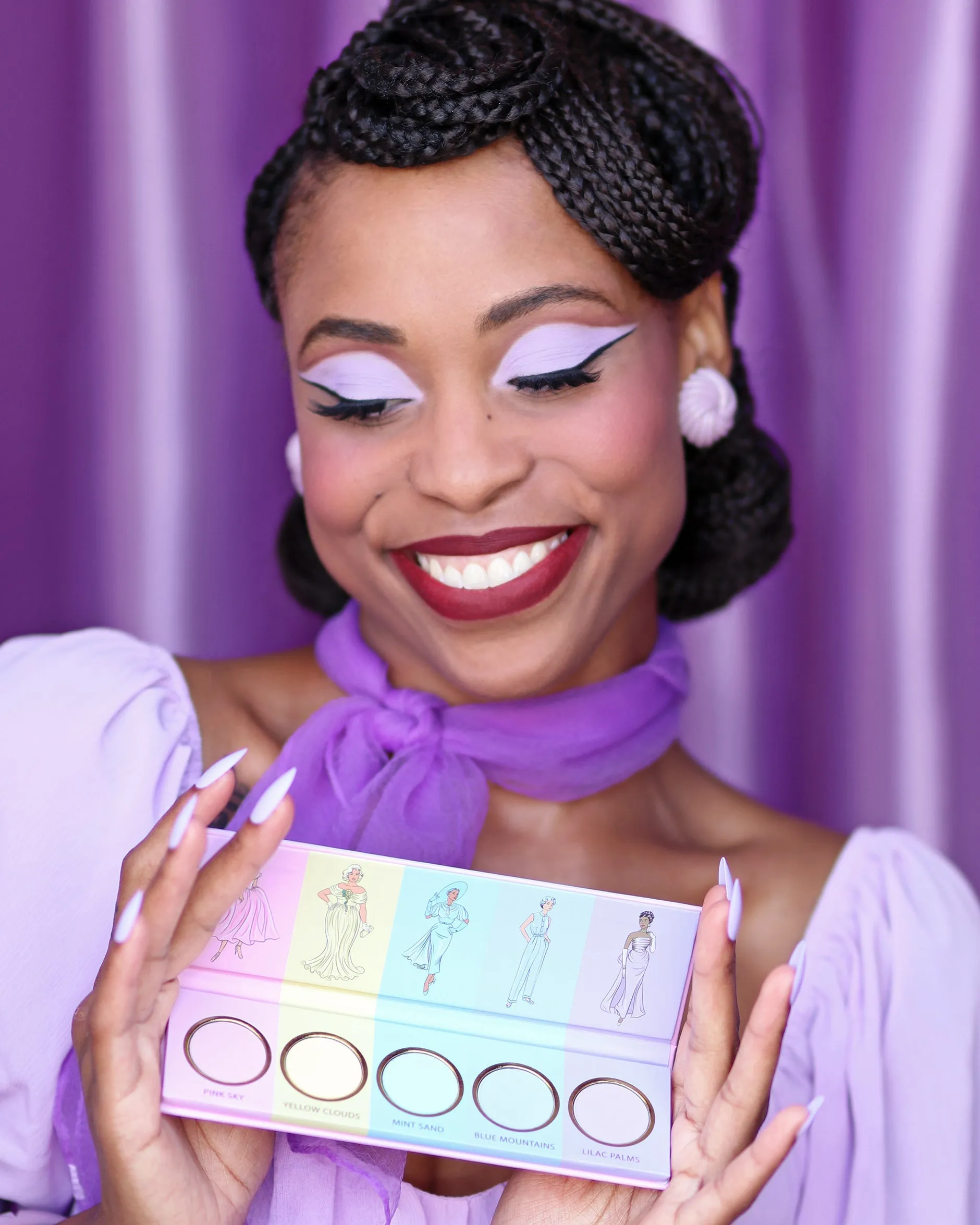 'Mid-Century Pastel Dream' - Eyeshadow Palette