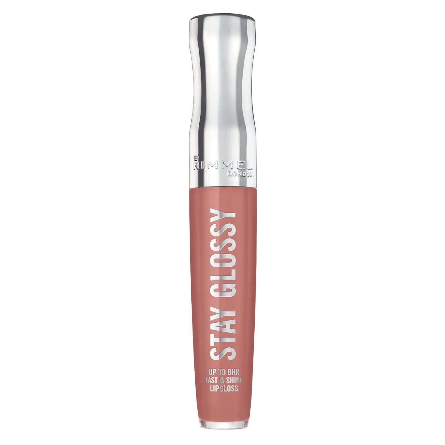 Rimmel Stay Glossy Lip Gloss, Bare Minimum, 0.18 Fl Oz (Pack of 1)