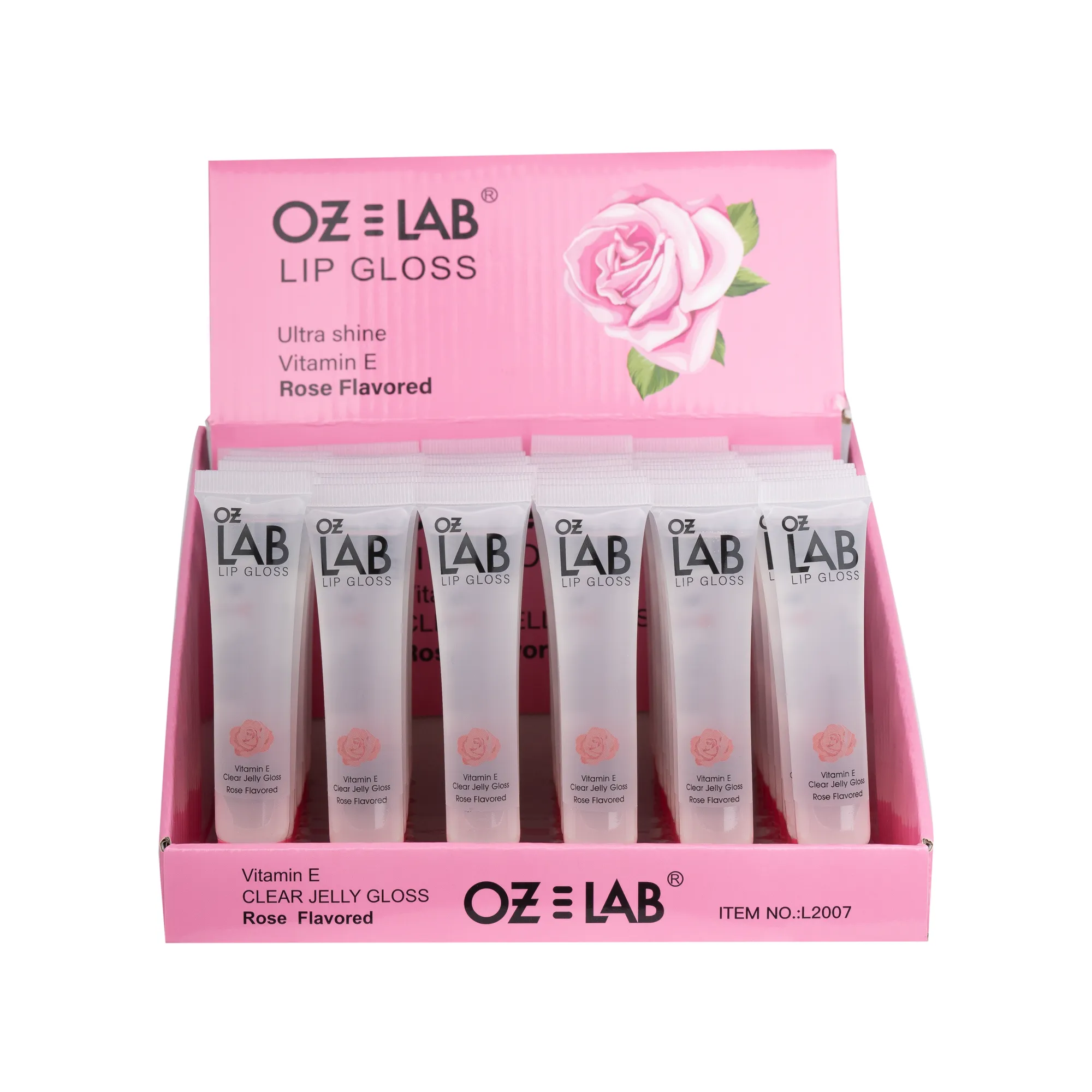 Rose Clear Lip Gloss