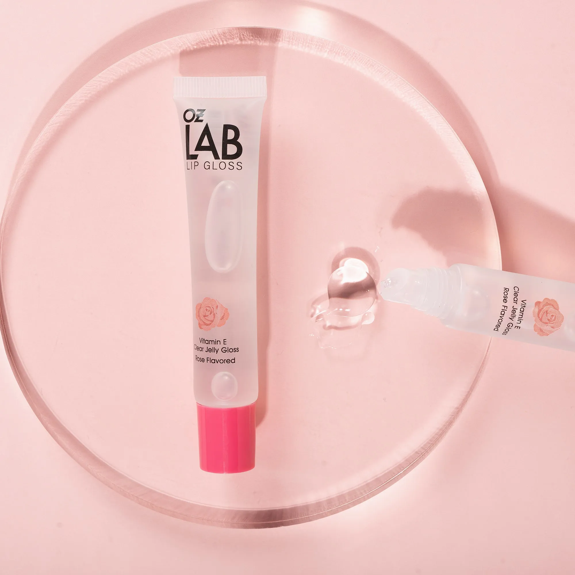 Rose Clear Lip Gloss