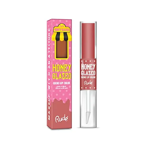 RUDE Honey Glazed Matte Ultra Shine Lip Gloss Color (Sprinkled)