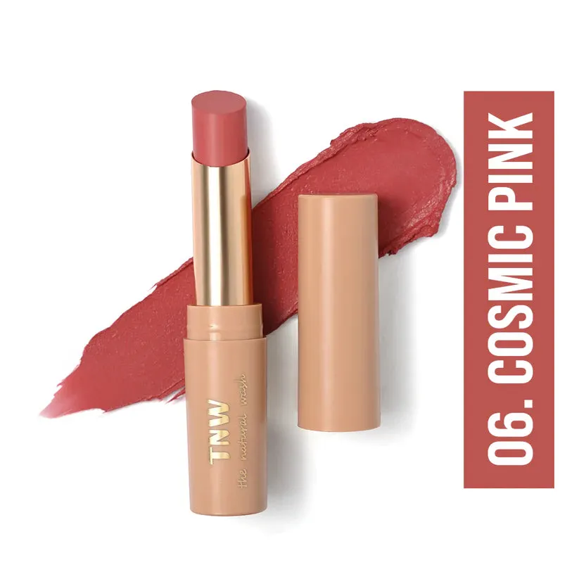 SILKY MATTE FUSION LONGSTAY LIP COLOUR (06 Cosmic Pink)