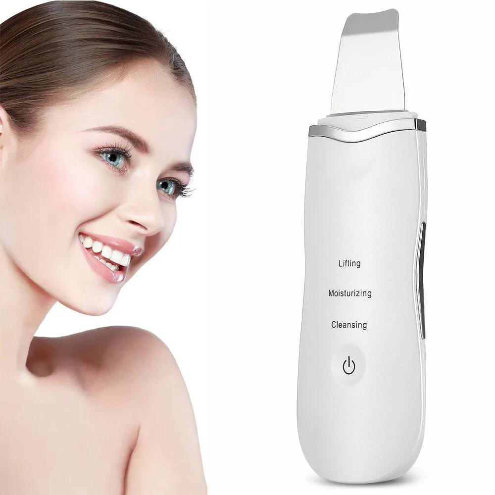 Ultra-Sonic Deep Facial Cleansing Machine Facial Scrubber- USB Charging