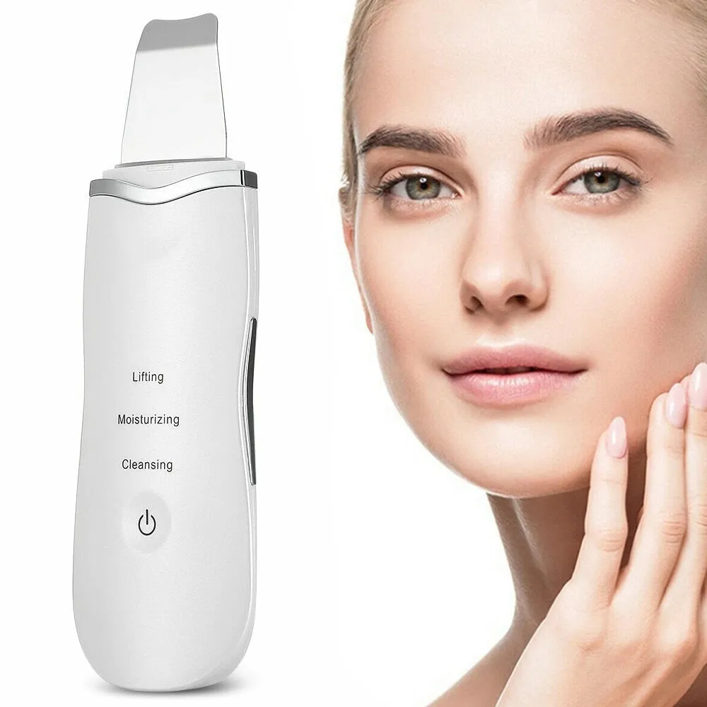 Ultra-Sonic Deep Facial Cleansing Machine Facial Scrubber- USB Charging