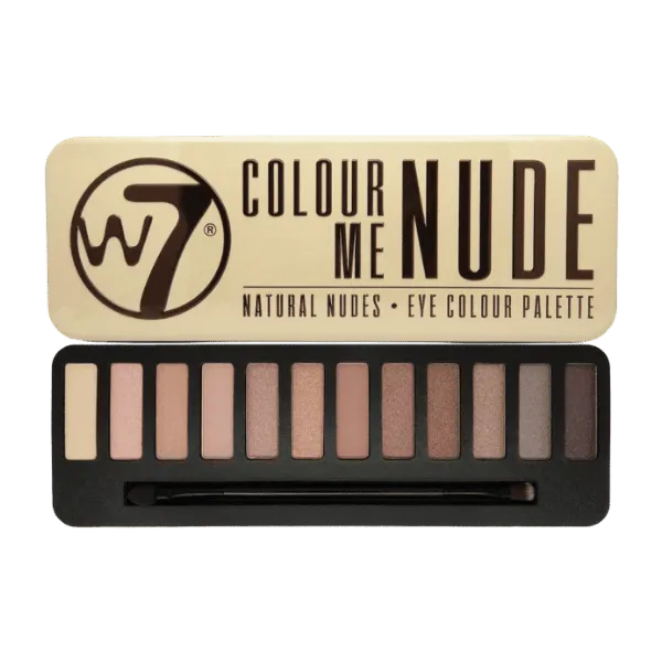 W7 Color Me Natural Nudes Eye Color Palette 15.6G