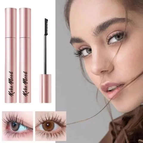 [Waterproof & Smudge Proof] Lengthening, curling & long-lasting mascara