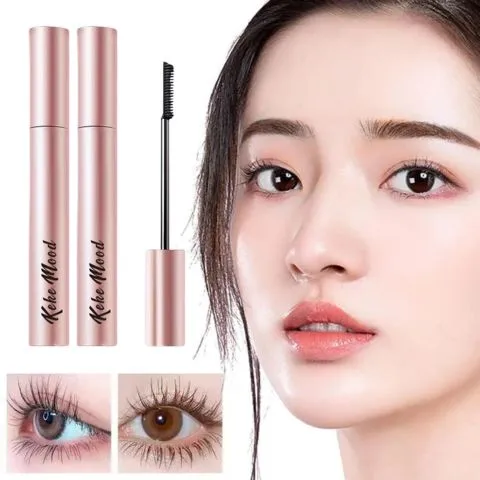 [Waterproof & Smudge Proof] Lengthening, curling & long-lasting mascara