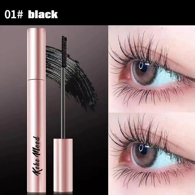 [Waterproof & Smudge Proof] Lengthening, curling & long-lasting mascara